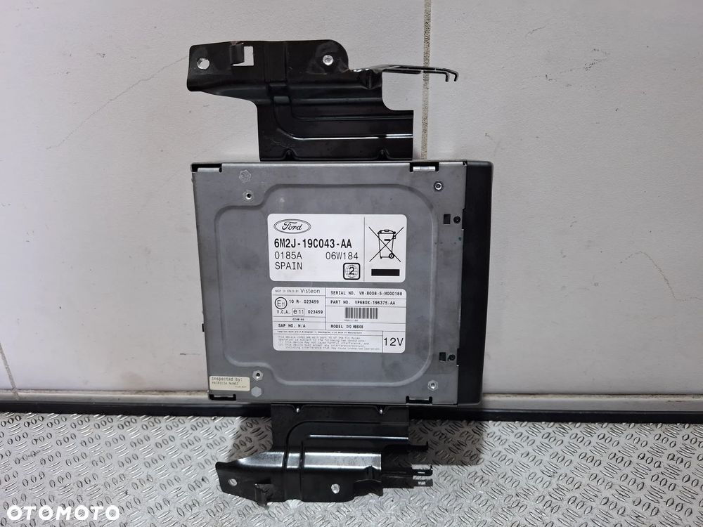 Ford S-Max odtwarzacz DVD nr 6M2J19C043AA - 3