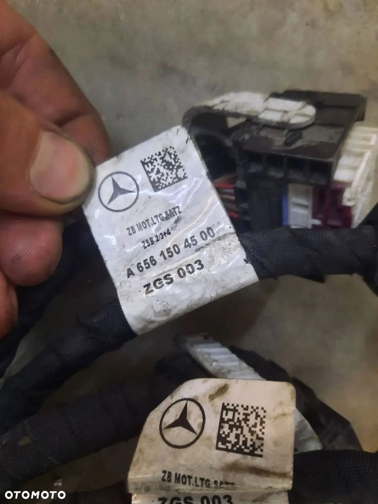 WIĄZKA ELEKTRYCZNA SILNIKA MERCEDES E W213 3.0 CDI E350d A6561504500 - 7