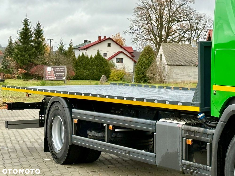 Scania P320 / PLATFORMA / NOWY / 5 TYŚ KM / SYPIALKA / 2023 ROK / CAŁA NA PODUSZKACH / 7.7 M DŁUGOŚCI / LAWETA / DO PRZEWOZU MASZYN ROLNICZYCH ITP - 17