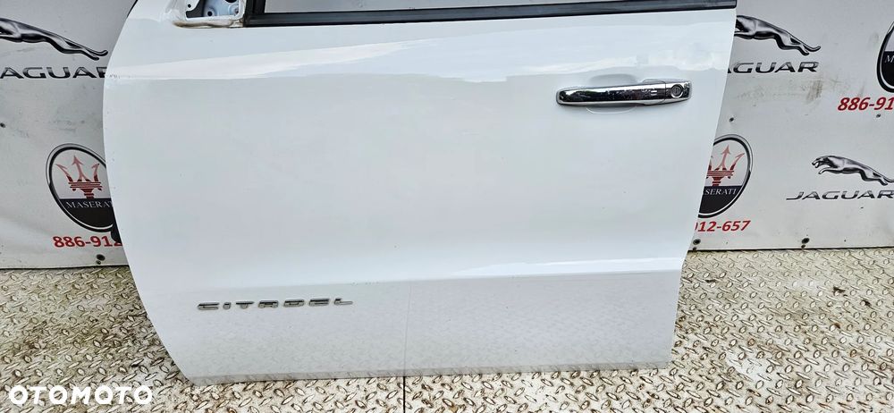 Dodge Durango III LIFT 2017-  Kompletne drzwi przód lewy Drzwi przednie lewe PW7 w kolor BIAŁE - 7