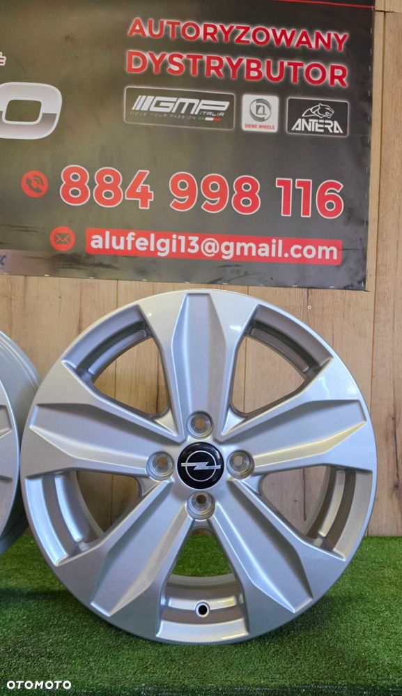 Nowe alufelgi OPEL 16x4x100 - Adam, Agila, Corsa,Karl, Meriva - 8