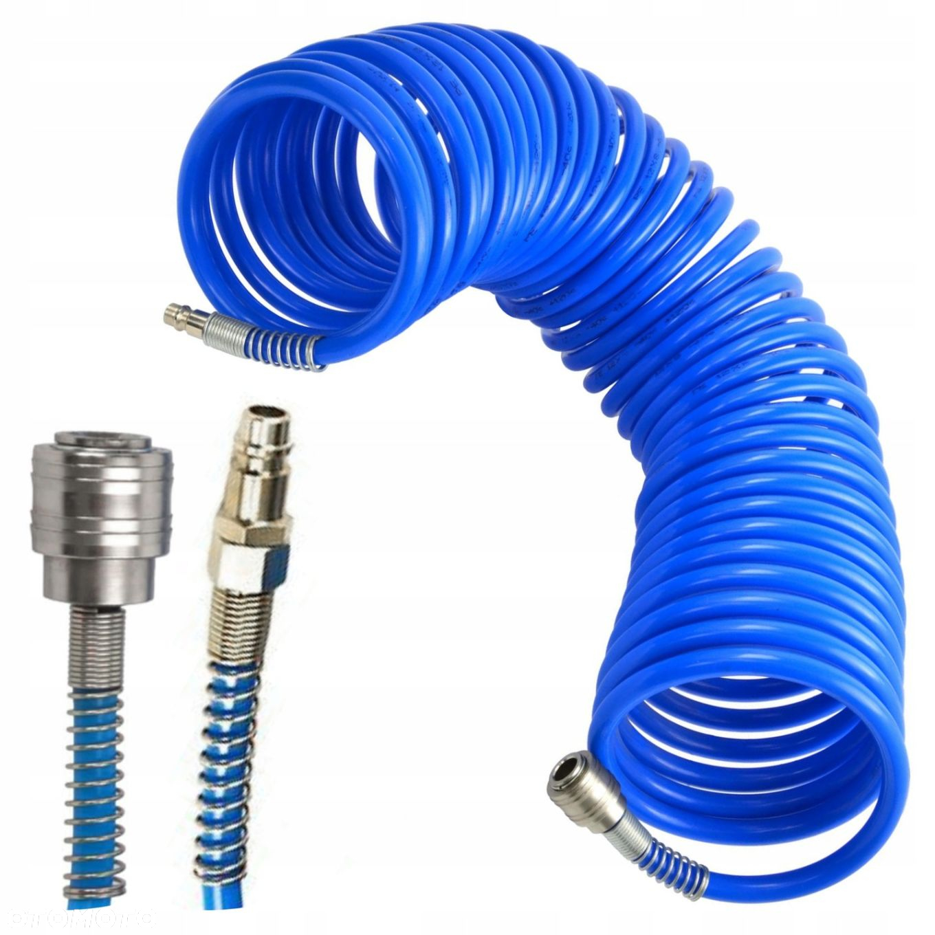WĄŻ PRZEWÓD SPIRALNY PNEUMATYCZNY 20M DO KOMPRESOR PE 8x12mm - 6