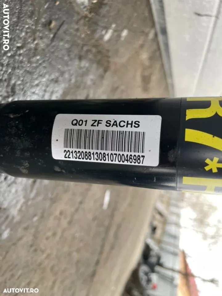 perna amortizor telescop telescoape amortizoare ABC spate Mercedes CL500 w216 S500 s600 w221 CL600 stânga sau dreapta 2005-2013 sachs perne - 2