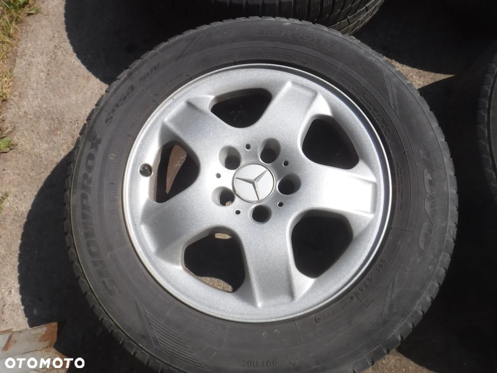 Mercedes ML W163 lift  Alufelgi  opony 17 5X112 felgi ET52 zima zimowe - 3
