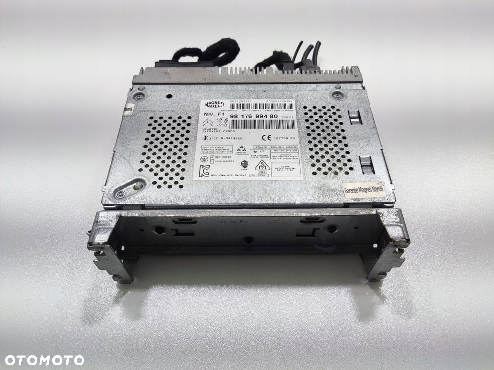 fabryczne radio nawigacja citroen c5 iii x7 9817699480 2012-2017 lift - 4