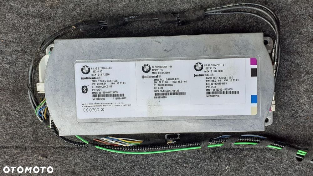 Moduł Bluetooth Bmw e90 91  84.109174261-01 - 1