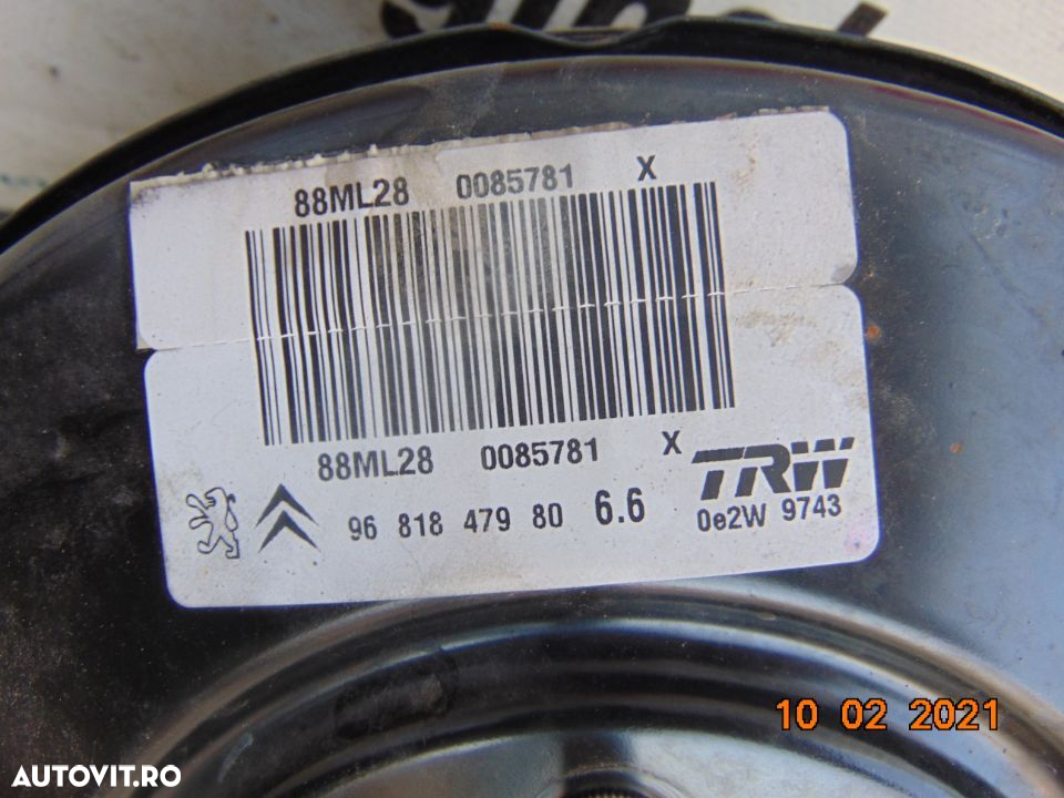 Tulumba servofrana Citroen C3 Picasso 2009-2016 servofrana dezmembrez - 2
