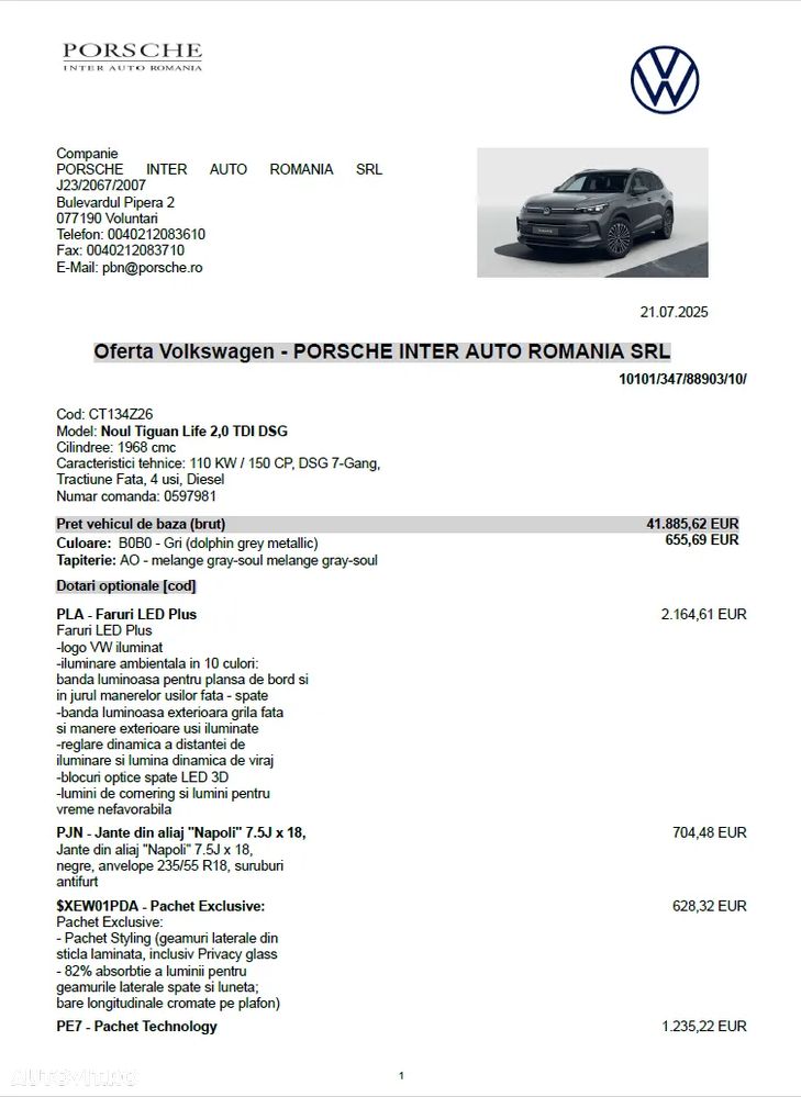 Volkswagen Tiguan 2.0 TDI DSG Life - 10