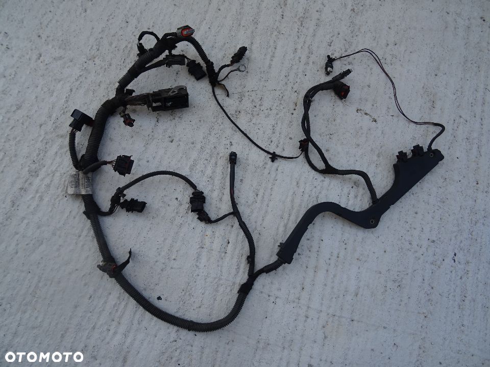 przewody, instalacja wiązka elektryczna silnika 3,2 V6 Z32SE OPEL VECTRA C SIGNUM - 6