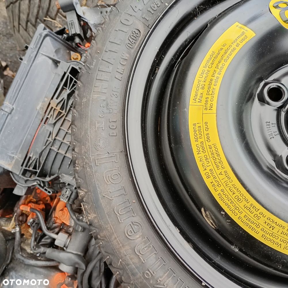 Koło dojazdowe polo Ibiza Arosa 4x100 - 5