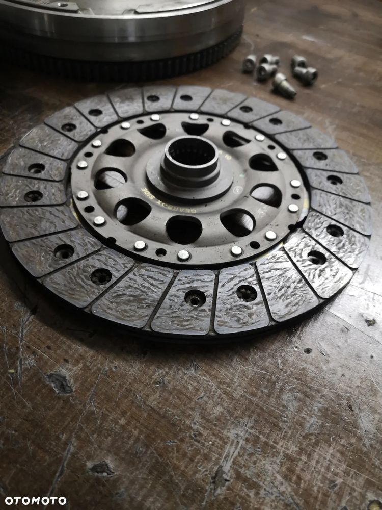 SPRZĘGŁO KOMPLET KOŁO ZAMACHOWE DWUMASA TARCZA DOCISK BMW E90 E87 E60 2.0d M47N2 122/163 KONI JAK NOWE - 6