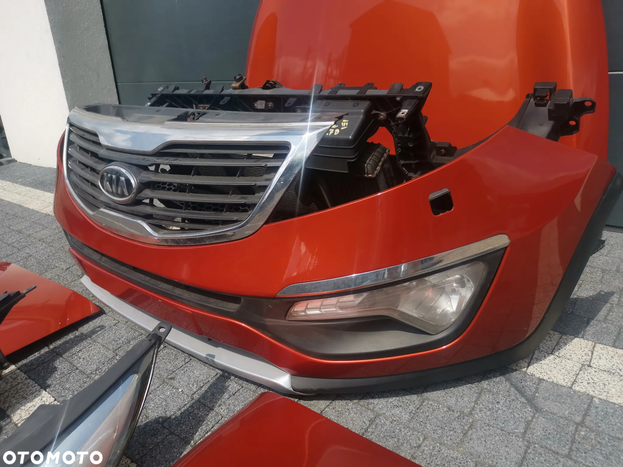 Kia Sportage 3 Maska Zderzak Przód Kompletny Kolor DM - 5