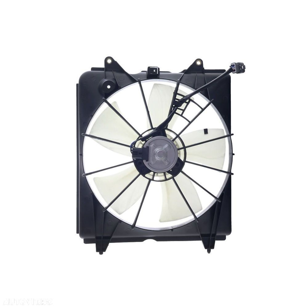 GMV radiator electroventilator Honda Cr-V (Re), 2007-2012, Motorizare 2, 2 Cdti 103kw; 2,0 I-Vtec 110kw Diesel/Benzina, tip climatizare cu/fara AC, cutie M/A, dimensiune 315mm/cu 2 pini, cu suport de plast - 1