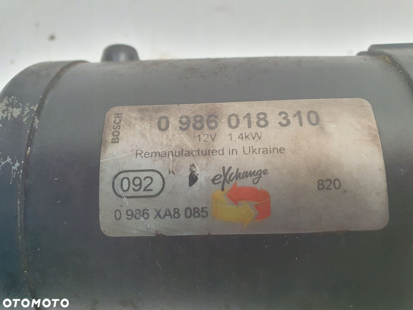 Citroen Jumper II 2.2 HDI ROZRUSZNIK 0986018310 4HY 101KM - 2