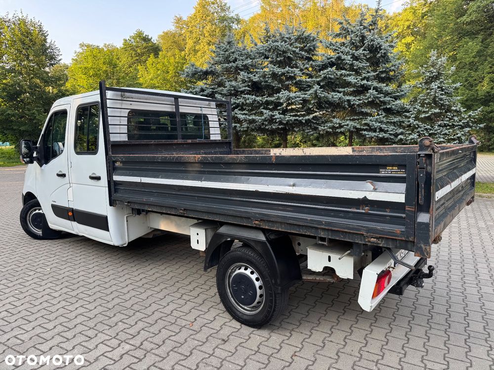 Renault MASTER 2,3 DCI WYWROTKA 3 STRONY DUBEL KABINA 7 OSÓB FV 23 % MOVANO KIPER SKRZYNIA BRYGADOWY - 4