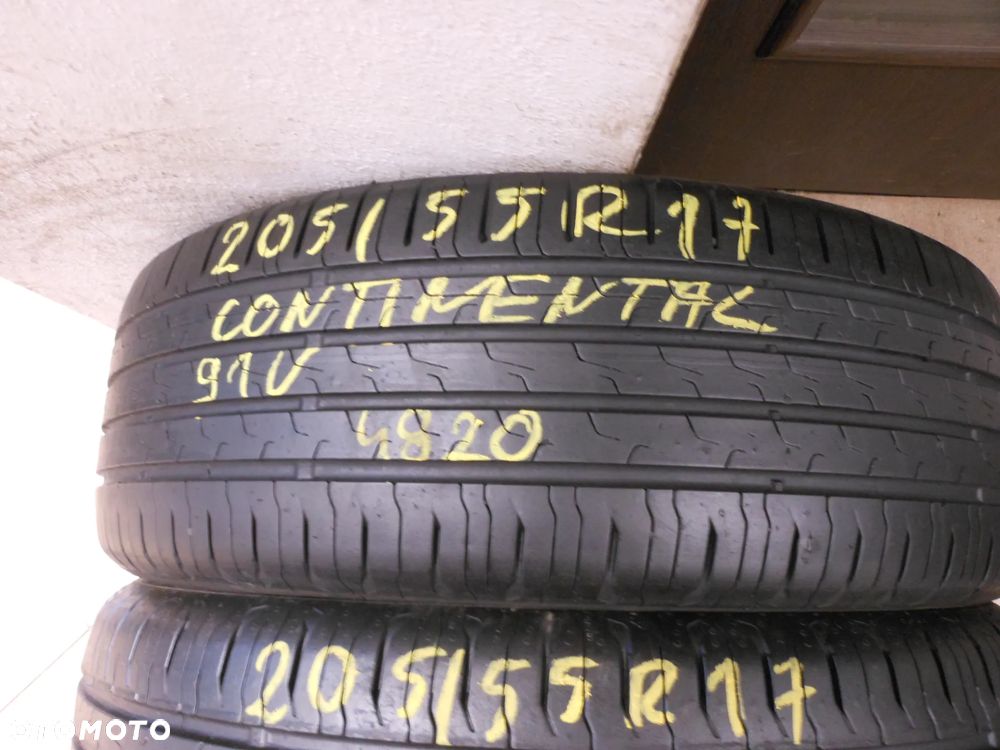 Opony 205/55r17 continental eco contact 6 6,5mm lato para - 2