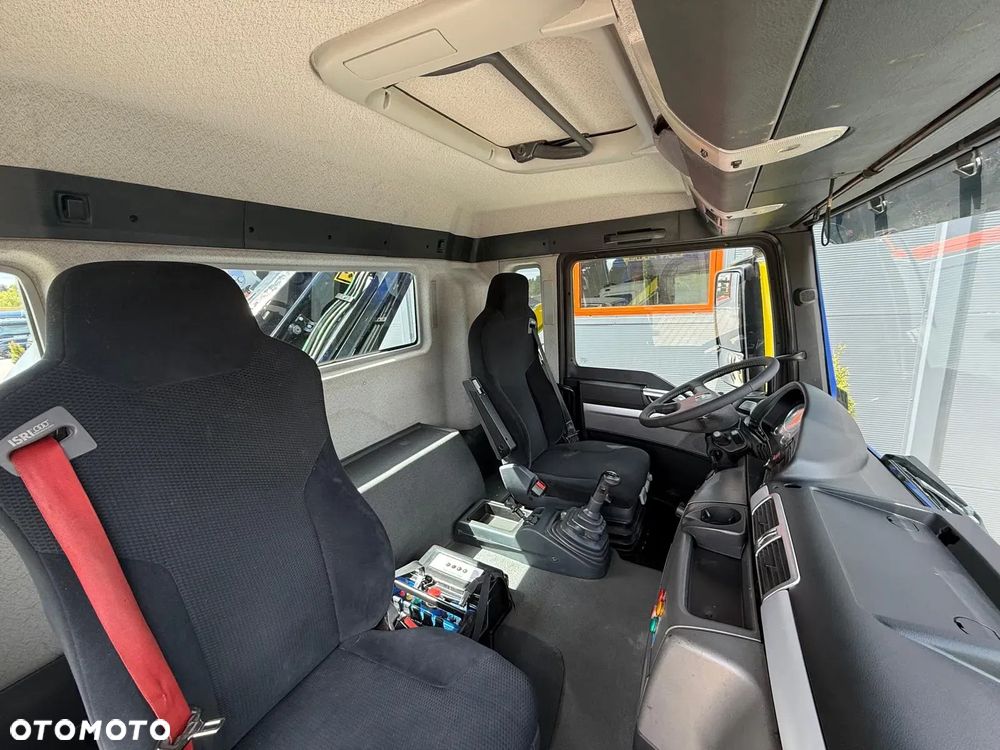 MAN MAN TGS TGX 26.360 E5 laweta uniwersalna 10 m + Dźwig HDS HMF 1420 K2 / platforma do przewozu kontenerów / pomoc drogowa / platforma / kran krane dzwig hds żuraw - 34