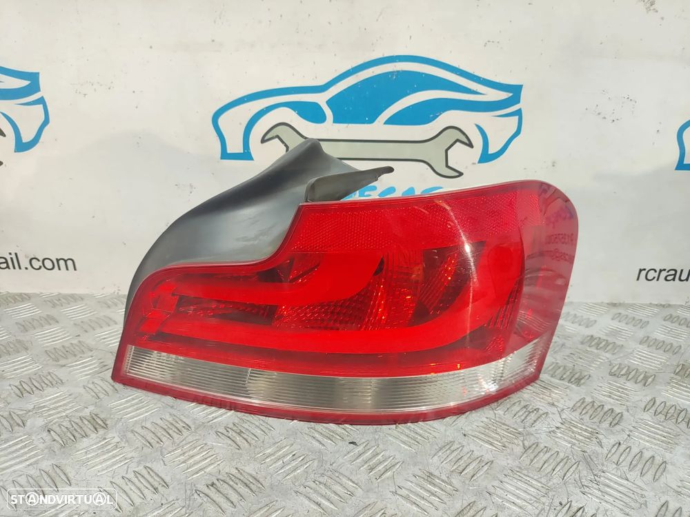 Conjunto Farolins Farolim BMW serie 1 E82 Coupe E88 Cabrio LCI Led 2006 - 2013 7273430 7273429 - 5