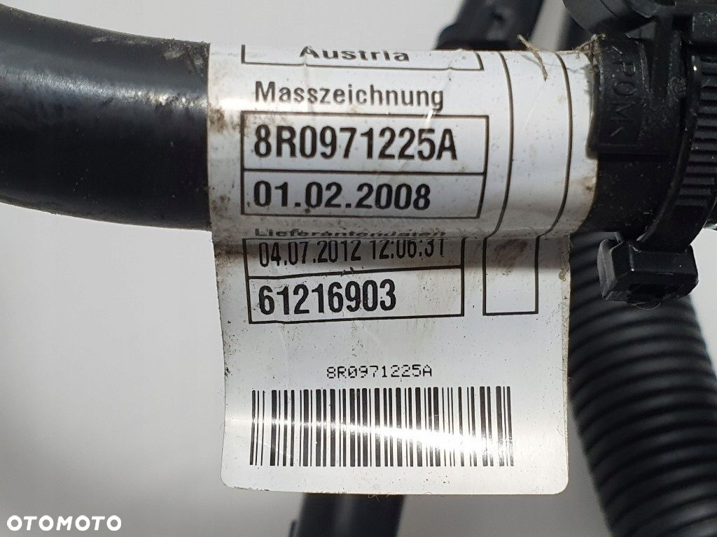 AUDI Q5 SQ5 8R 2013 8R0971225A WIĄZKA AKUMULATORA PRZEWÓD MASOWY SUPER STAN - 2