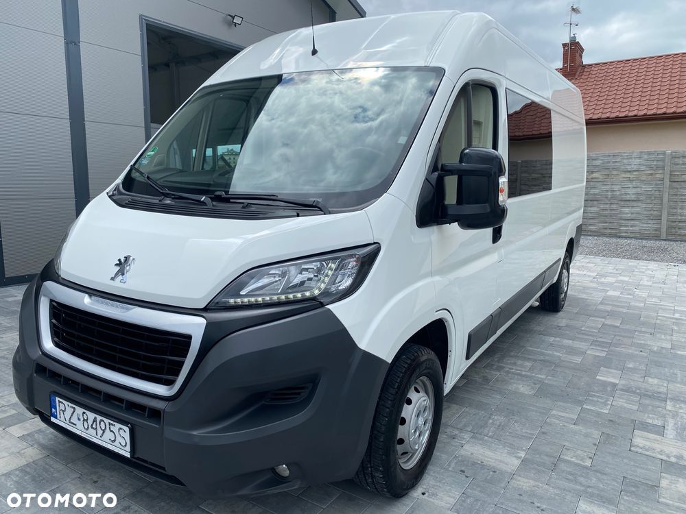 Peugeot BOXER, brygadowy, 7-osobowy, L3H2, zakupiony w salonie w Rzeszowie, bezwypadkowy - 5