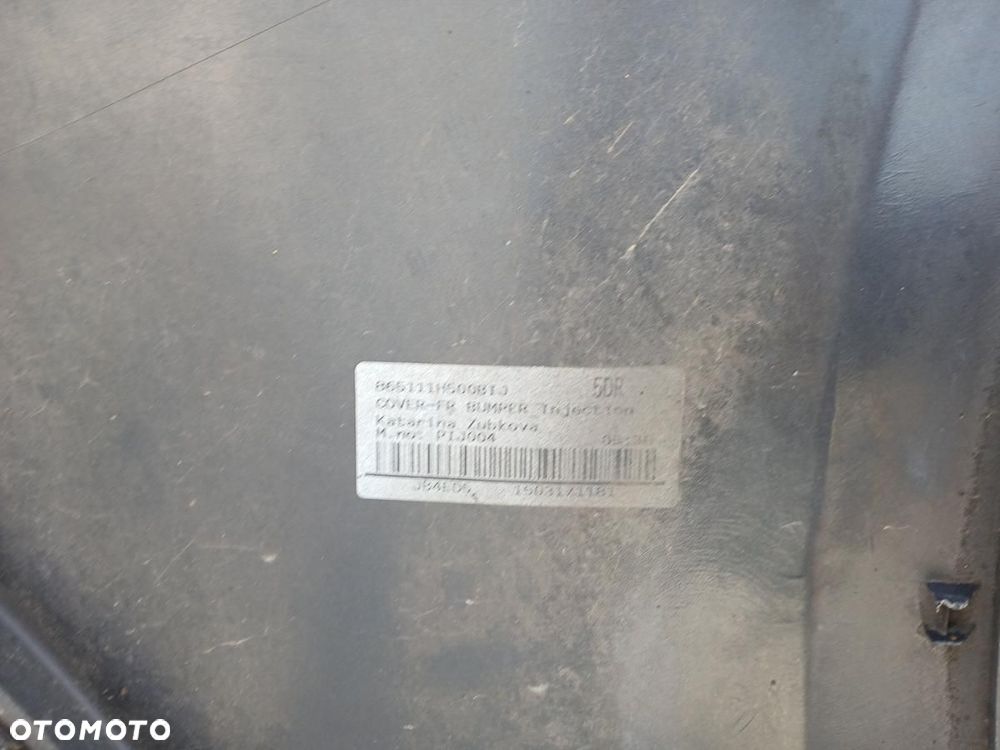 ZDERZAK PRZÓD PRZEDNI KIA CEED I LIFT 09-12r. CZARNY 1H865-10600 - 6