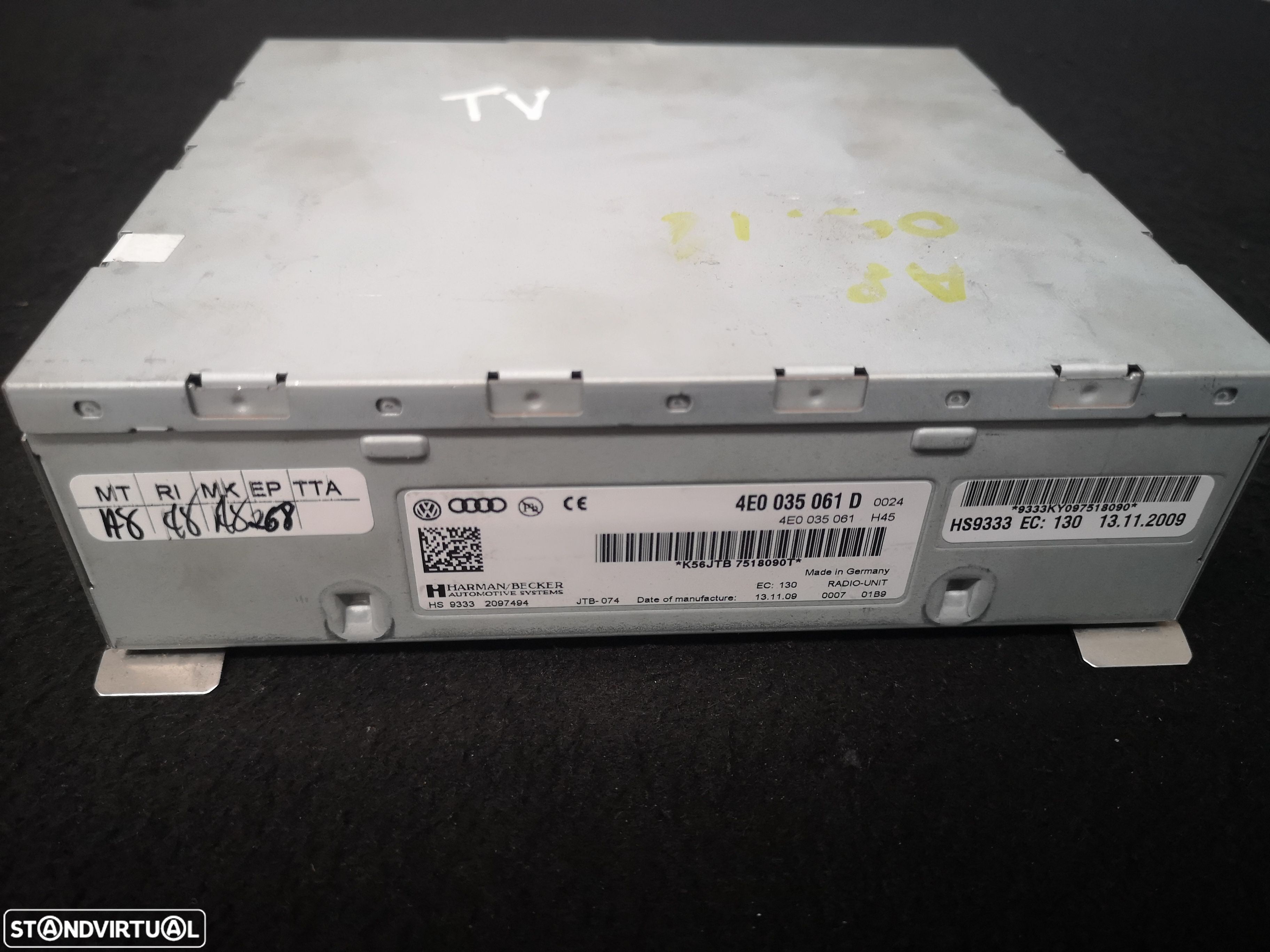Centralina MMI Radio modulo Audi a8 a6 d3 c6 2007-2009 - 1