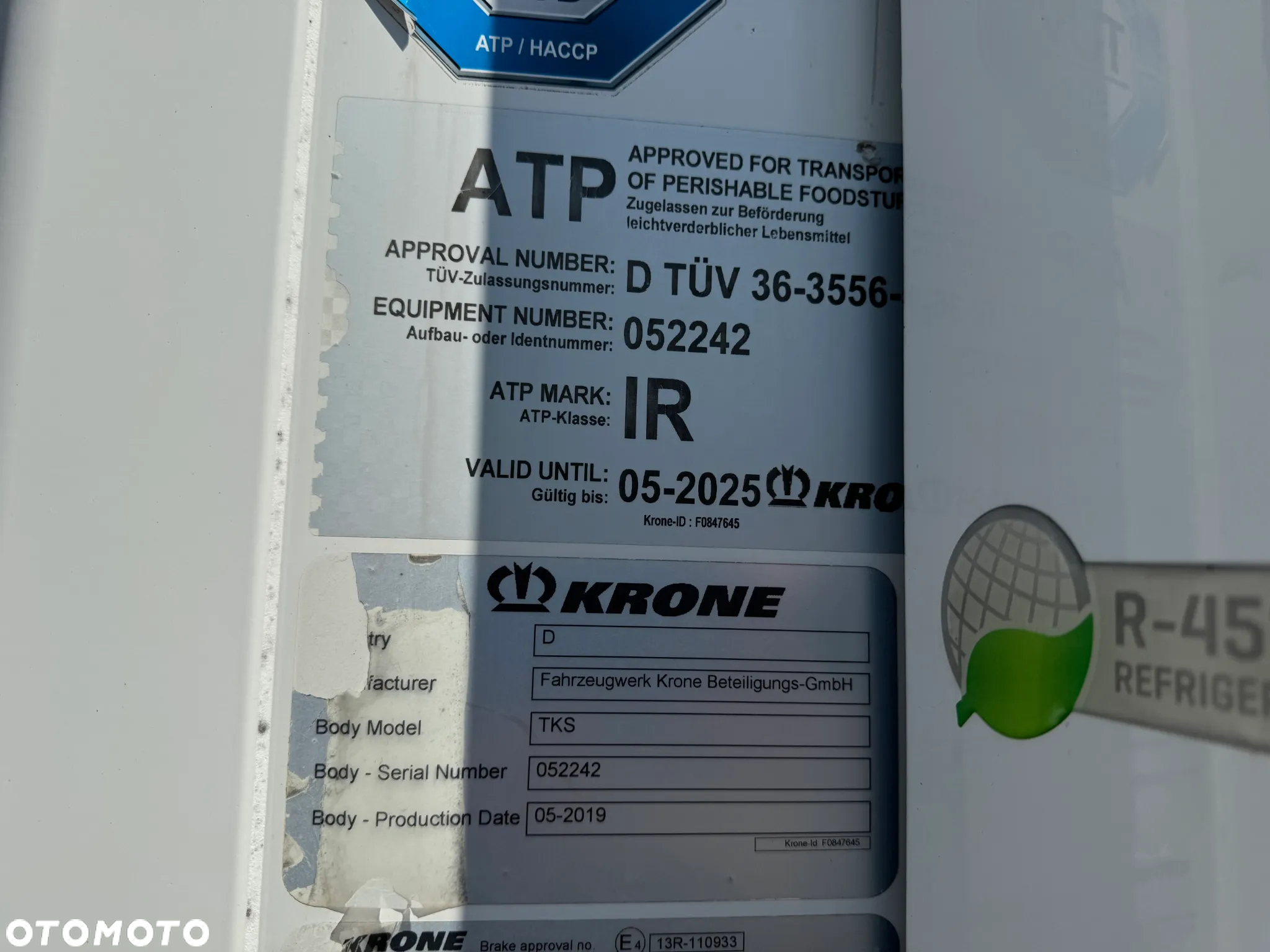 Krone Hakowa, Thermo King SLXi 400 - 33