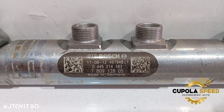 Rampa injectoare 780912805 2.0D N47D20C 184Cp BMW Seria 5 F07 [2009 - - 2