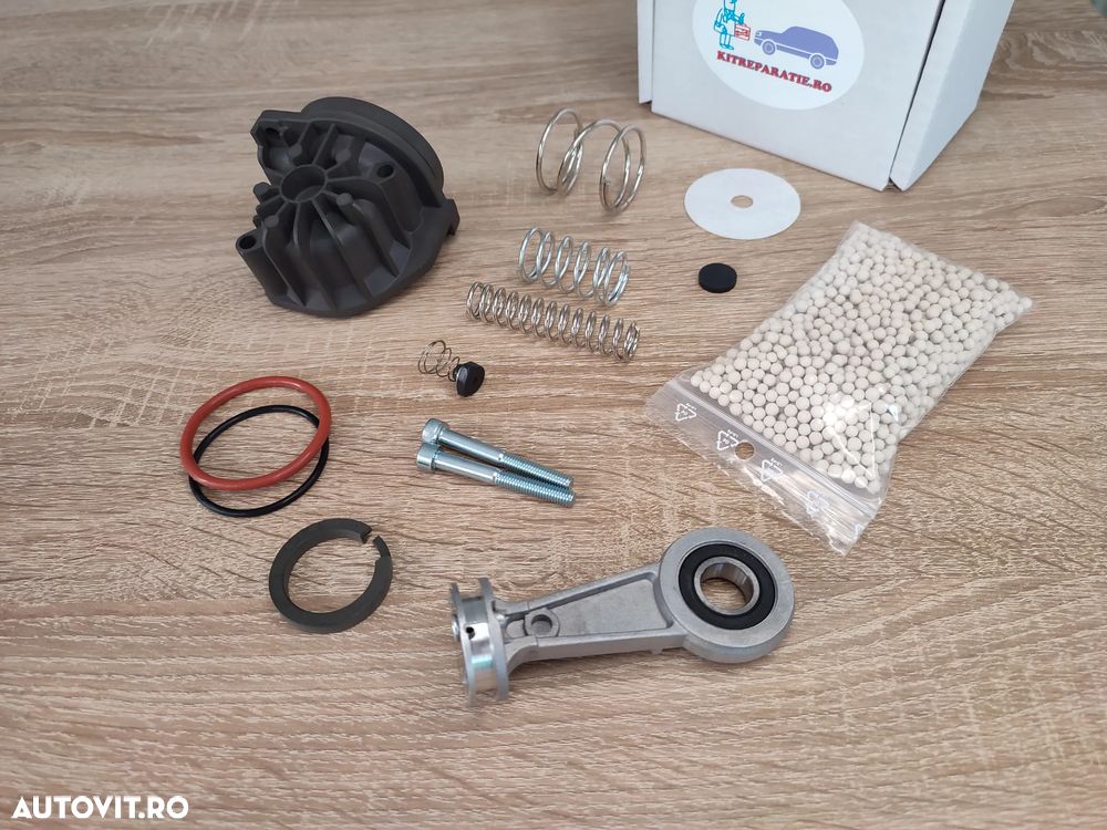 Compresor perne aer Audi VW BMW Porsche Tesla, kit reparatii, bloc valve, supape perne, piese noi suspensie pneumatica - 15
