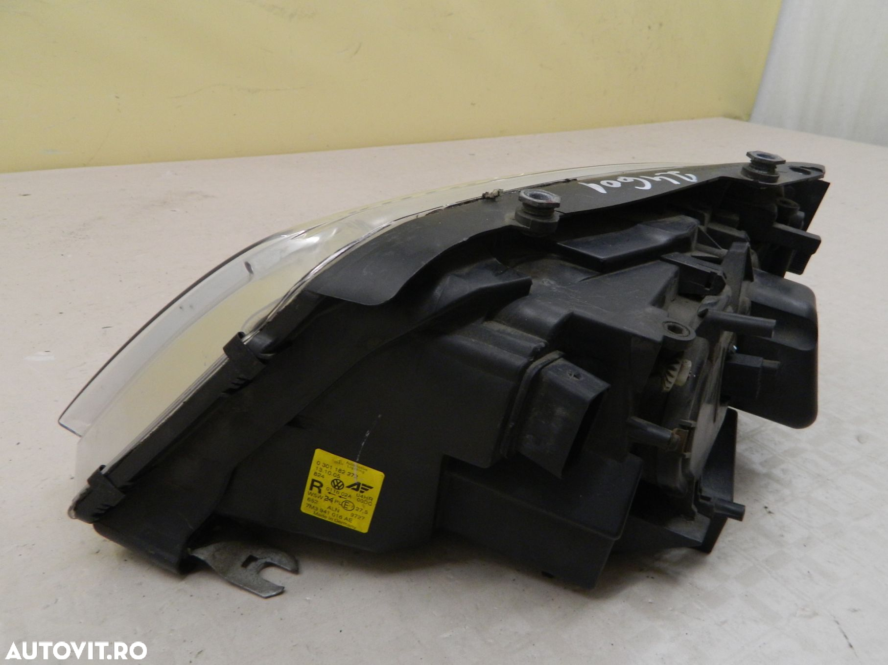 Far dreapta VW Sharan Xenon, 2001, 2002, 2003, 2004, 2005, 2006, 2007, 2008, 2009, cod origine 7M3941016AE. - 7