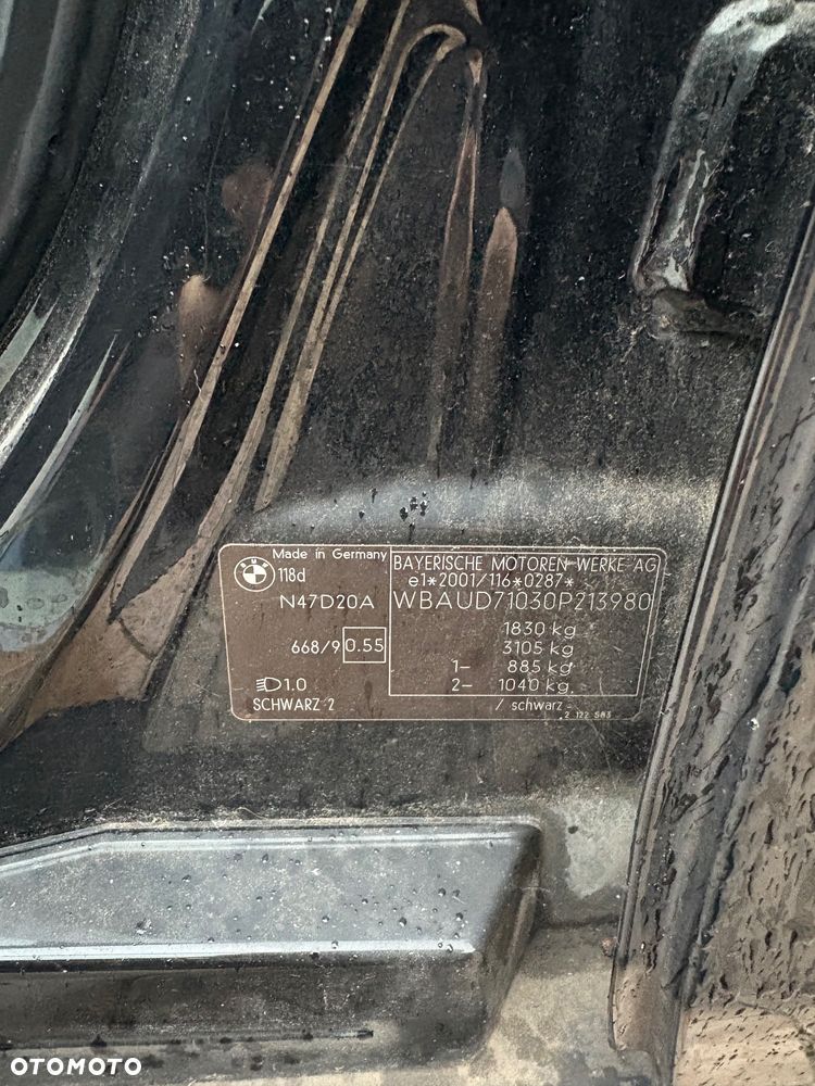 BMW Seria 1 118d DPF - 5