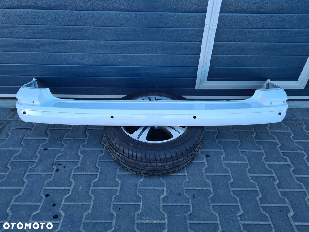 VW T6 zderzak tył biały LB9A PDC - 1