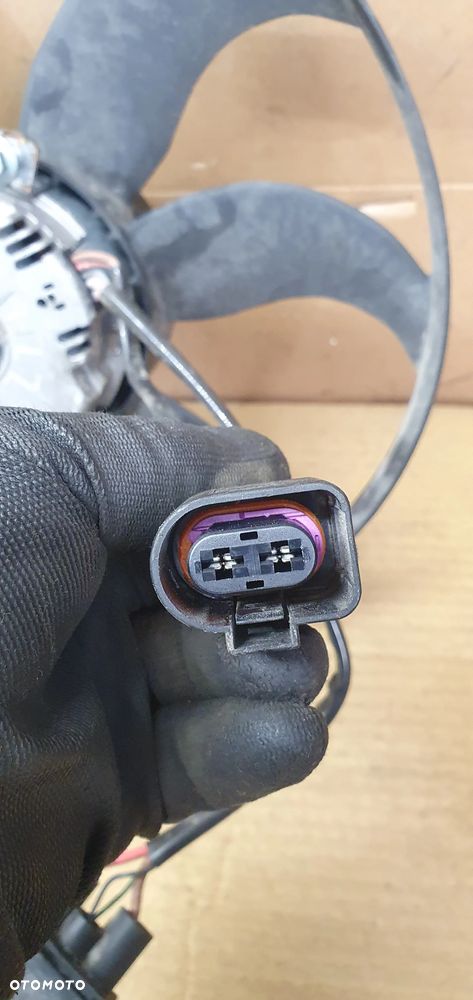 Wentylator chłodnicy wiatrak VW Passat B6 1K0959455BC - 7