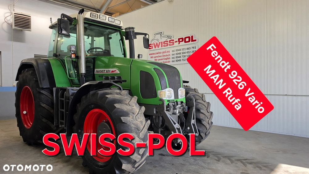 Fendt 926 Vario Rufa 55km-h  828 Power Vario Tms 6215R Axion Massey 7720 Valtra S - 1