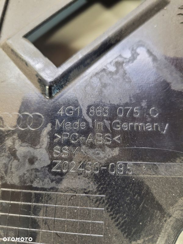 OSŁONA POD KIEROWNICĘ SZTYCĘ AUDI A6 C7 4G1863075C - 5