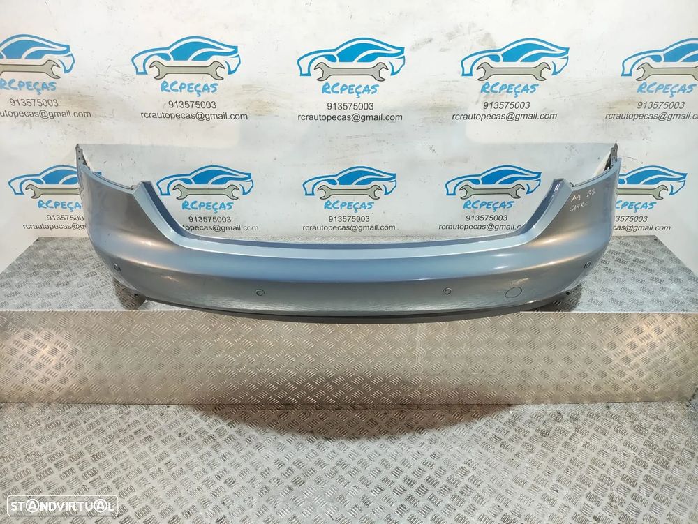 Parachoques traseiro trás original Audi A4 B8 Carro Sedan - 4