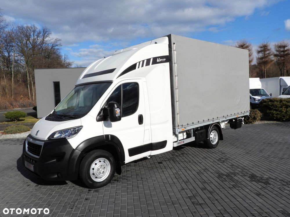 Peugeot BOXER PLANDEKA 8 PALET WEBASTO TEMPOMAT LEDY ASO KLIMATYZACJA  165KM - 19