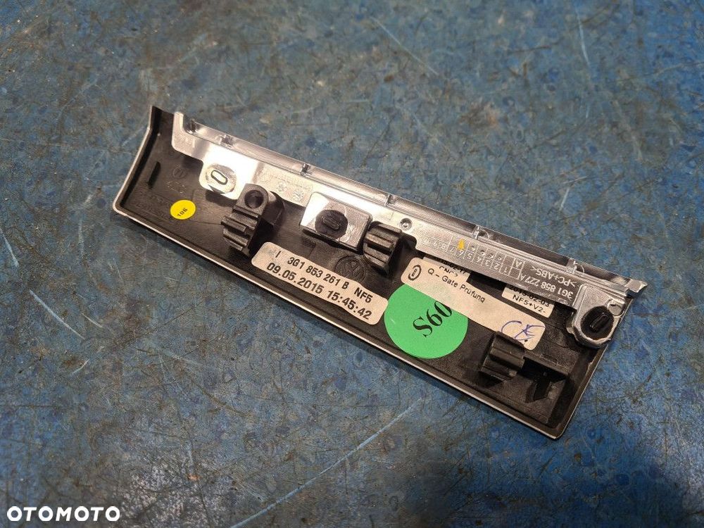 VOLKSWAGEN PASSAT B8 LISTWA OZDOBNA WNĘTRZA 3G1853261B - 6