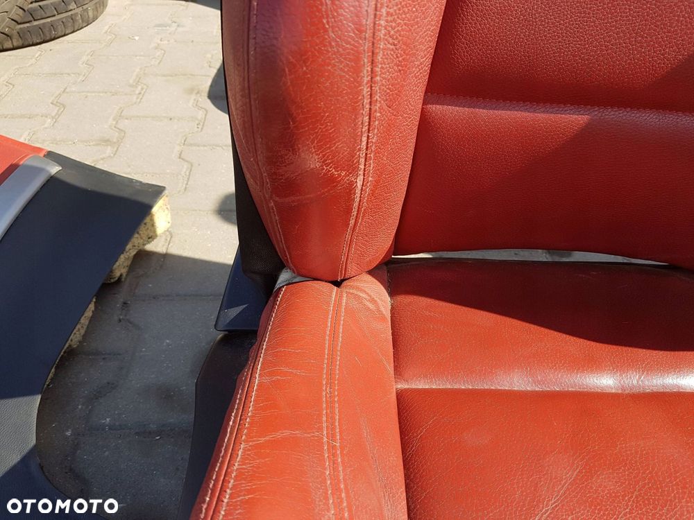 BMW 3 E93 CABRIO 06-13r FOTELE SKÓRZANE KANAPA - 13