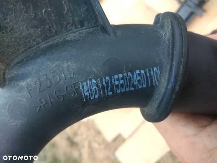 Wąż rura Intercoolera Opel Mokka F23519 F23315 F23518 przewód intercoolera - 2