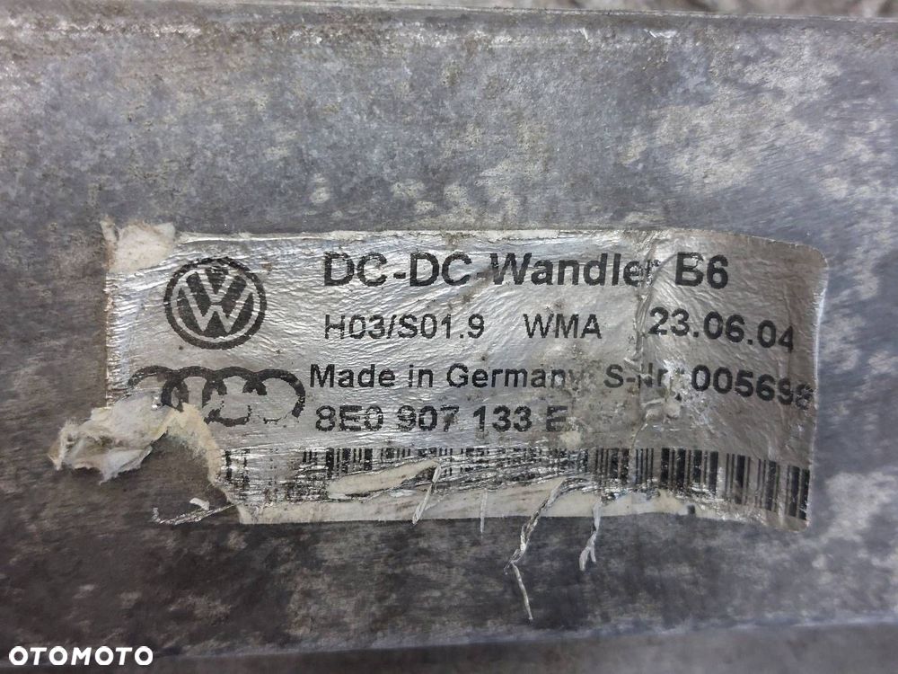 MODUŁ GRZANIA SZYBY PRZÓD AUDI A4 B6 8E0907133E - 2