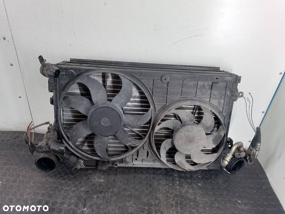ZESTAW CHŁODNIC WODA KLIMA INTELCOOLER  AUDI A3 ( 8P1 ) 1K01212077T - 1