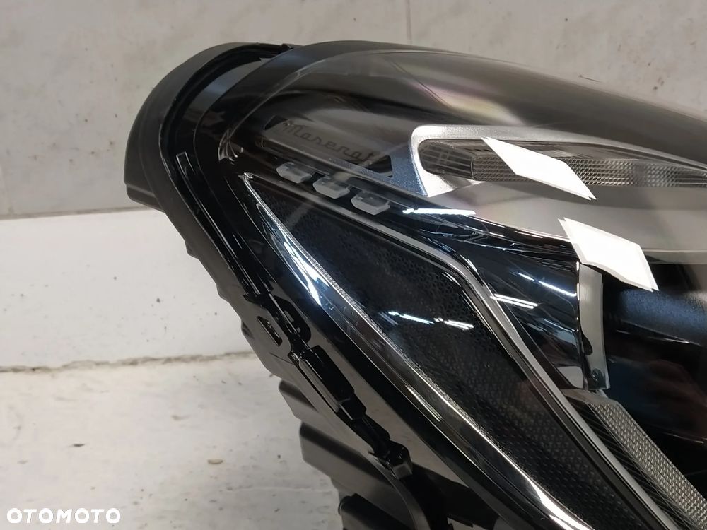 MASERATI GRECALE LAMPA LAMPY REFLEKTOR REFLEKTORY PRZÓD PRZEDNIE LEWA PRAWA FULL LED PRZETWORNICE NOWY ORYGINAŁ - 14