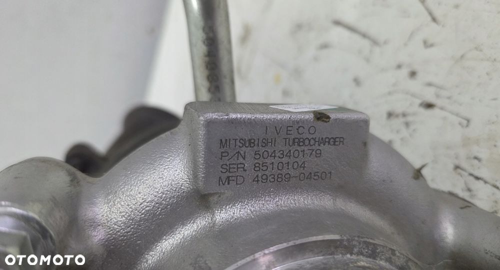 turbina turbosprężarka iveco daily 3,0 504340179 - 3