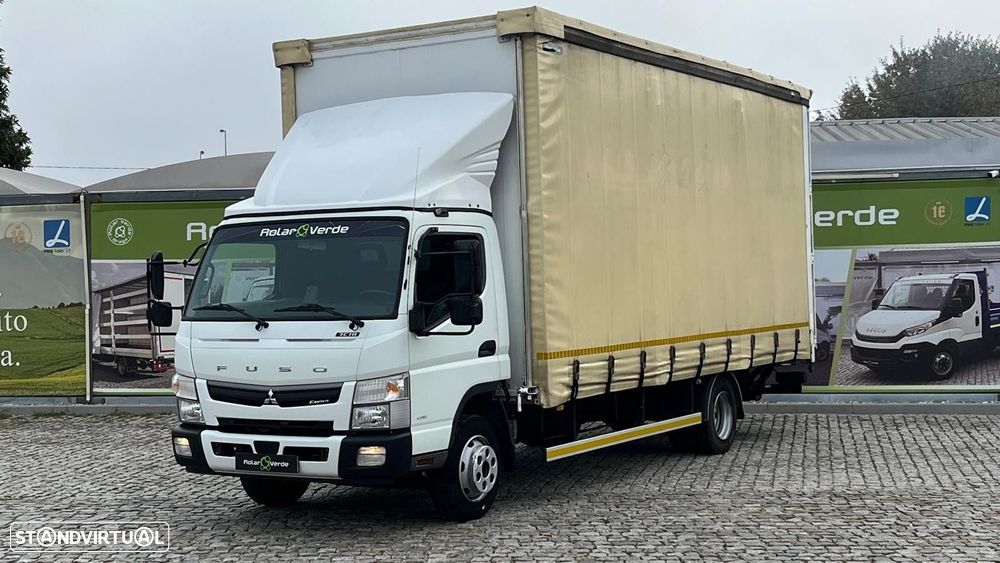Mitsubishi Canter 7 C 18  TIPO TIR PLATAFORMA - 1