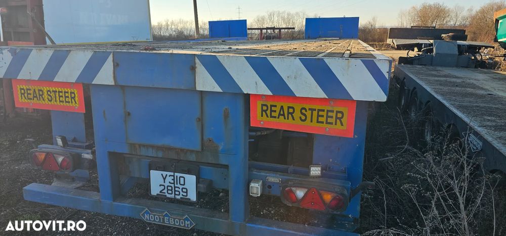 Nooteboom Platformă extensibilă la 36 m, 3 axe, trailer - 8
