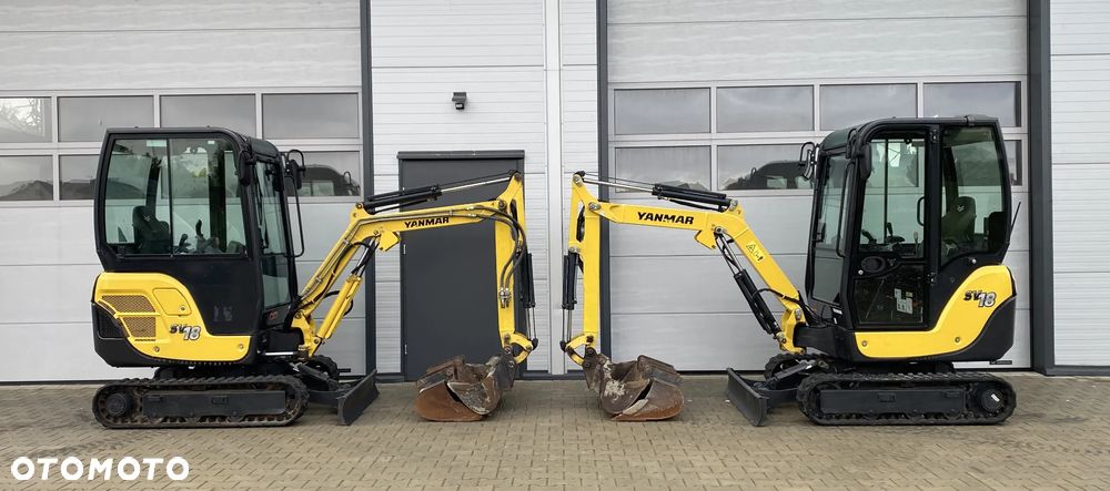 Yanmar SV18 Minikoparka - 9