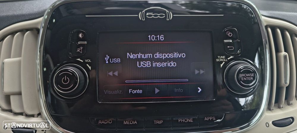Fiat 500 1.2 Lounge Dualogic - 11