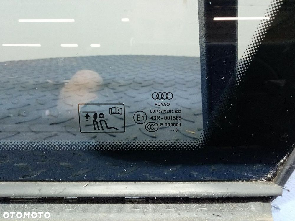 AUDI A4 B9 8W AVANT SZYBA KAROSERYJNA TYŁ 16R 8W9845298 - 2