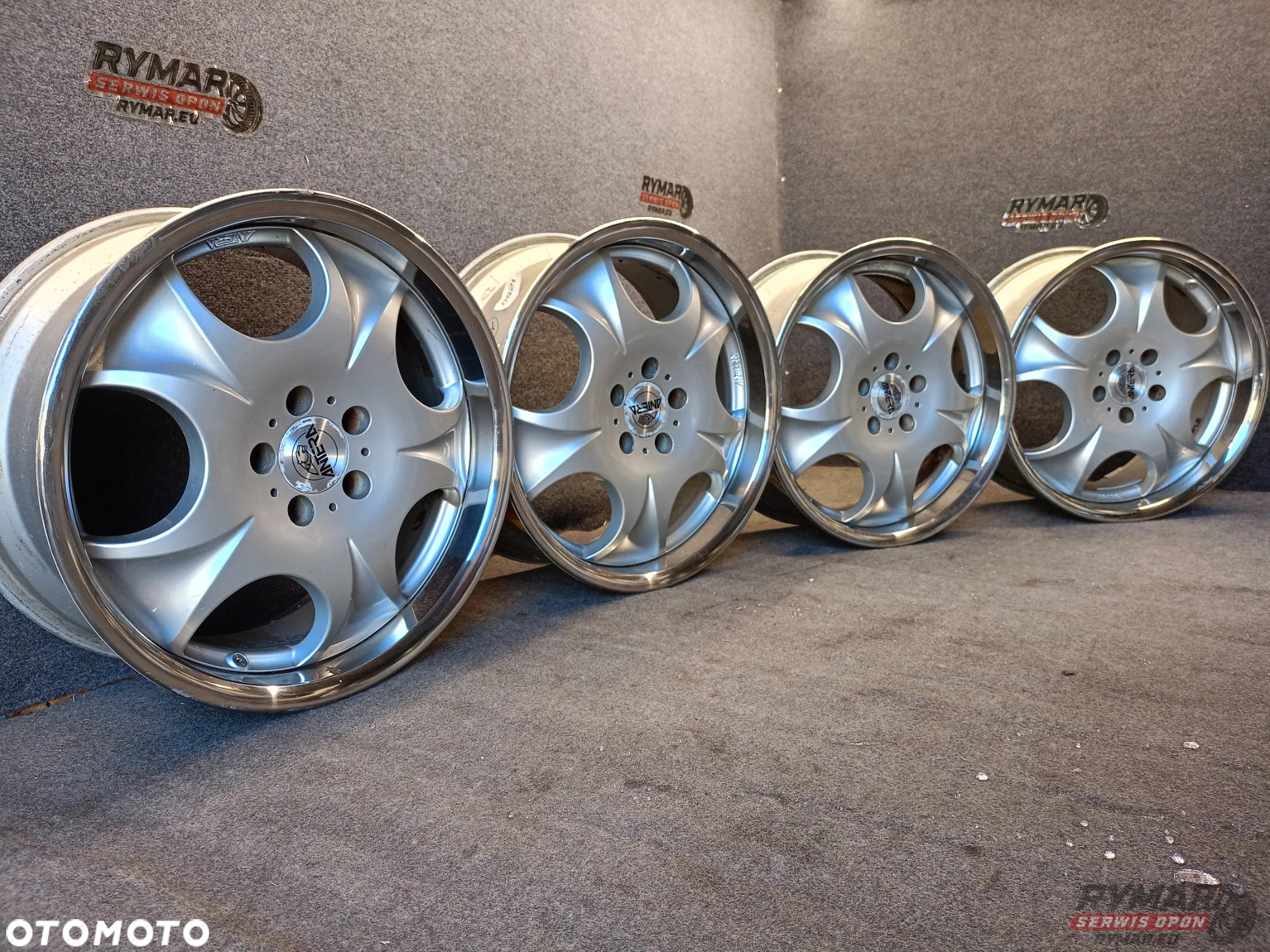 ŚLĄSK ALUFELGI 8x18" 5X112 ET31 ANTERA LOMBARDIA KOMPLET - 8